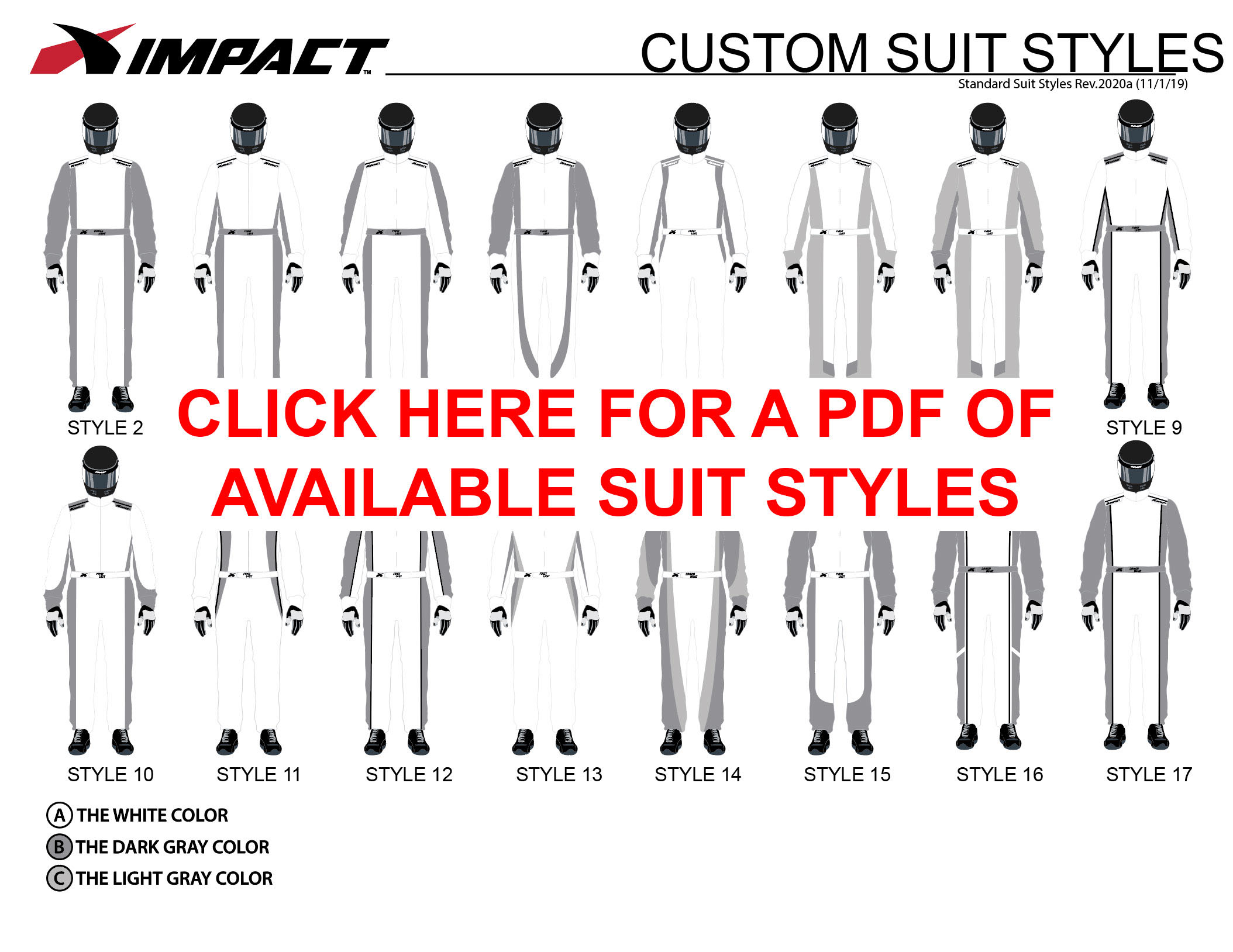 CUSTOM FIT FORM & SUIT OPTIONS - DS Racewear